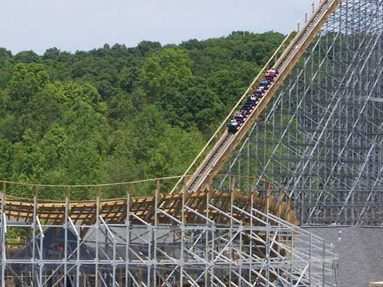 The Voyage Rollercoaster at Holiday World & Splashin Safari, Santa Claus, Indiana