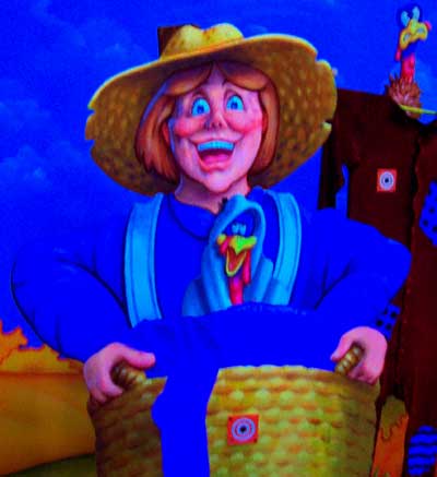 The New For 2006 Gobbler Getaway Dark Ride at Holiday World, Santa Claus, Indiana