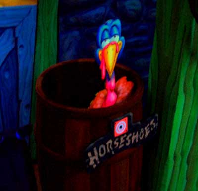 The New For 2006 Gobbler Getaway Dark Ride at Holiday World, Santa Claus, Indiana