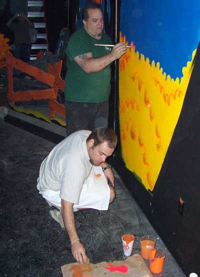 The New For 2006 Gobbler Getaway Dark Ride at Holiday World, Santa Claus, Indiana