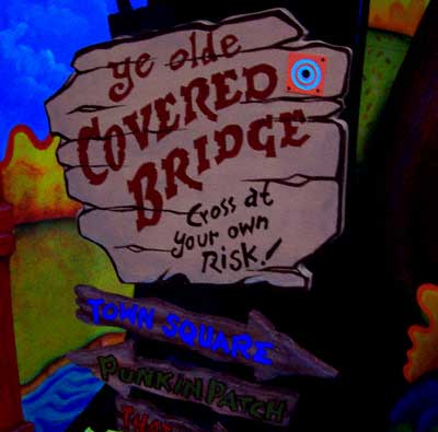 The New For 2006 Gobbler Getaway Dark Ride at Holiday World, Santa Claus, Indiana