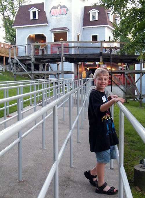 The Raven at Holiday World @ Splashin' Safari, Santa Claus, IN