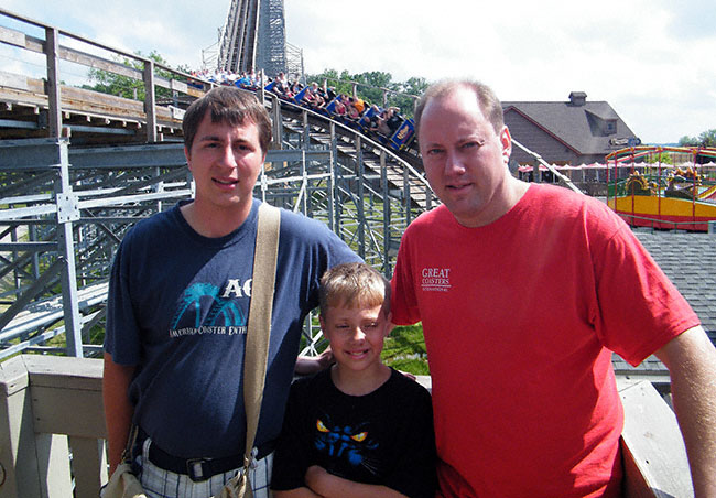 The Voyage Roller Coaster at Holiday World @ Splashin' Safari, Santa Claus, IN