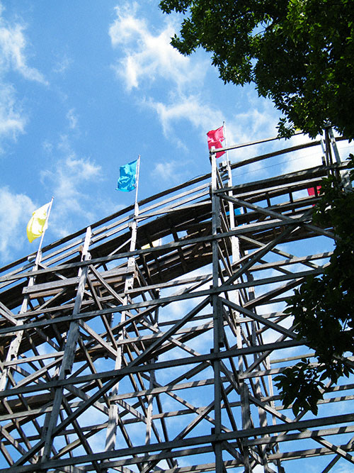 The Raven Rollercoaster at Holiday World @ Splashin' Safari, Santa Claus, IN