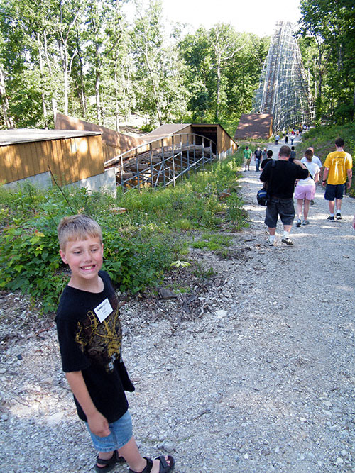 The Voyage Rollercoaster at Holiday World @ Splashin' Safari, Santa Claus, IN