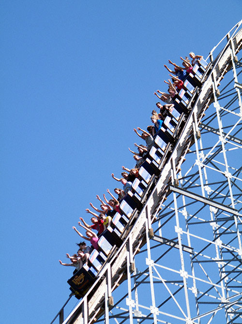  The Voyage Rollercoaster at Holiday World @ Splashin' Safari, Santa Claus, IN