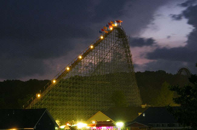 The Voyage Rollercoaster at Holiday World @ Splashin' Safari, Santa Claus, IN