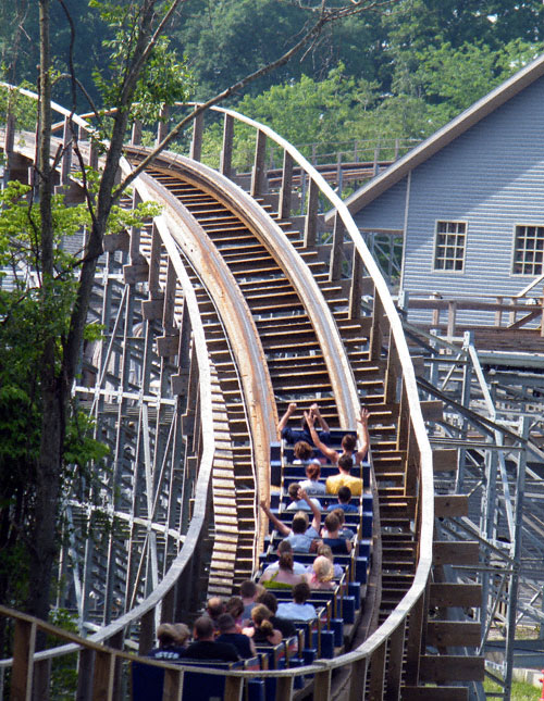 The Voyage Rollercoaster at Holiday World @ Splashin' Safari, Santa Claus, IN