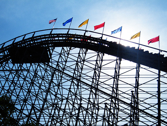  The Voyage Rollercoaster at Holiday World @ Splashin' Safari, Santa Claus, IN