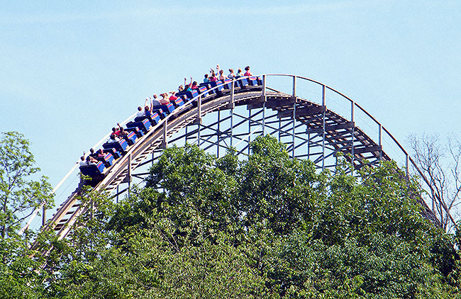 The Voyage Rollercoaster at Holiday World @ Splashin' Safari, Santa Claus, IN