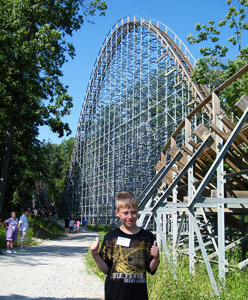 The Voyage Rollercoaster at Holiday World @ Splashin' Safari, Santa Claus, IN