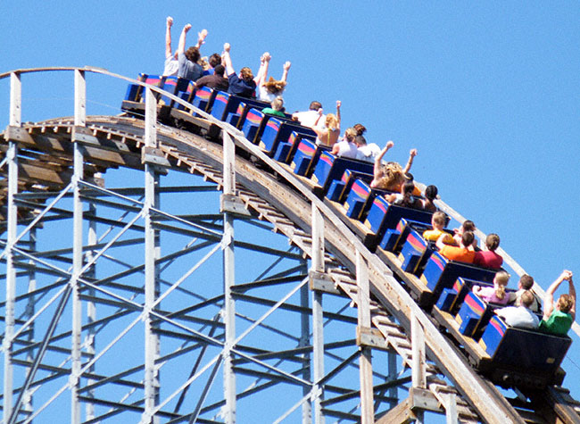 The Voyage Rollercoaster at Holiday World @ Splashin' Safari, Santa Claus, IN