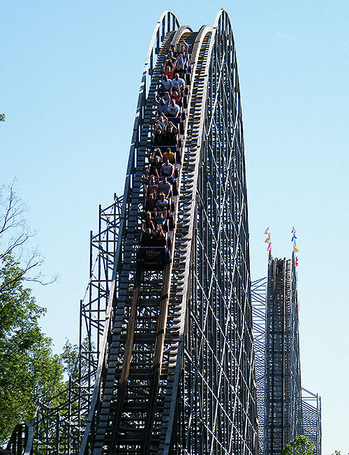 The Voyage Rollercoaster at Holiday World @ Splashin' Safari, Santa Claus, IN