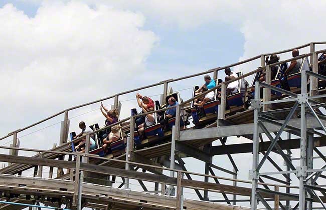 The Voyage Roller Coaster at Holiday World & Splashin' Safari, Santa Claus, IN