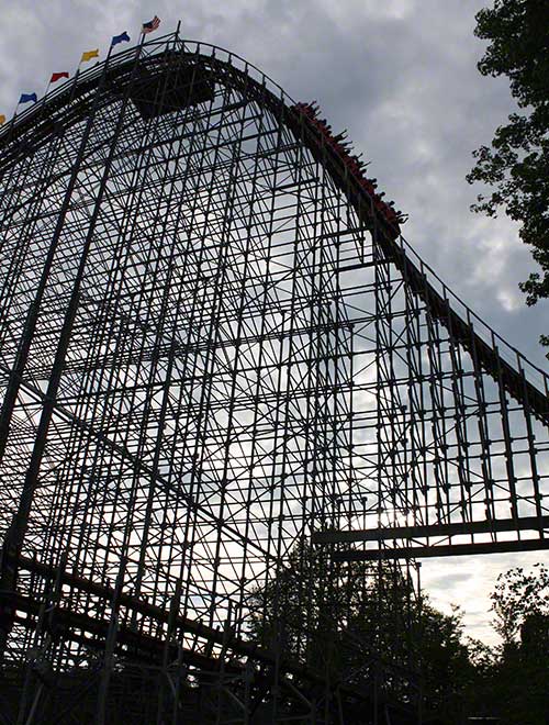 The Voyage Roller Coaster at Holiday World & Splashin' Safari, Santa Claus, IN