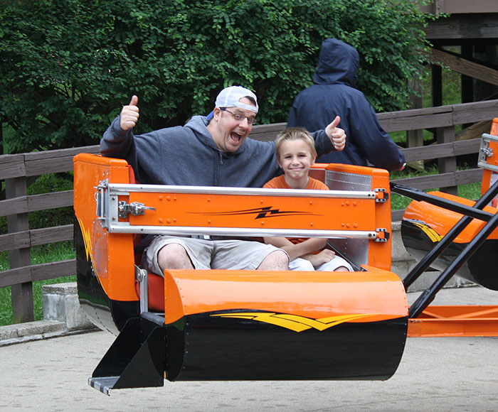 Scarecrow Scrambler at Holiday World & Splashin' Safari, Santa Claus, Indiana