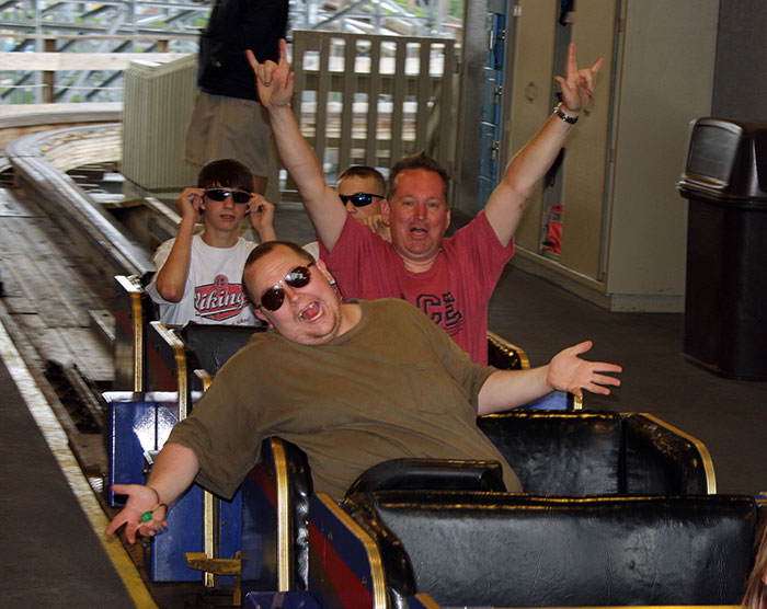 The Voyage Rollercoaster at Holiday World & Splashin' Safari, Santa Claus, Indiana