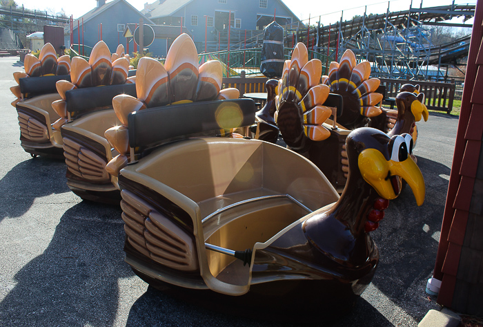 The Thunderbird rollercoaster at Holiday World, Santa Claus, Indiana