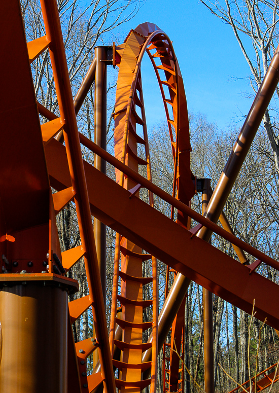 The Thunderbird rollercoaster at Holiday World, Santa Claus, Indiana