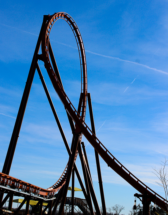 The Thunderbird rollercoaster at Holiday World, Santa Claus, Indiana