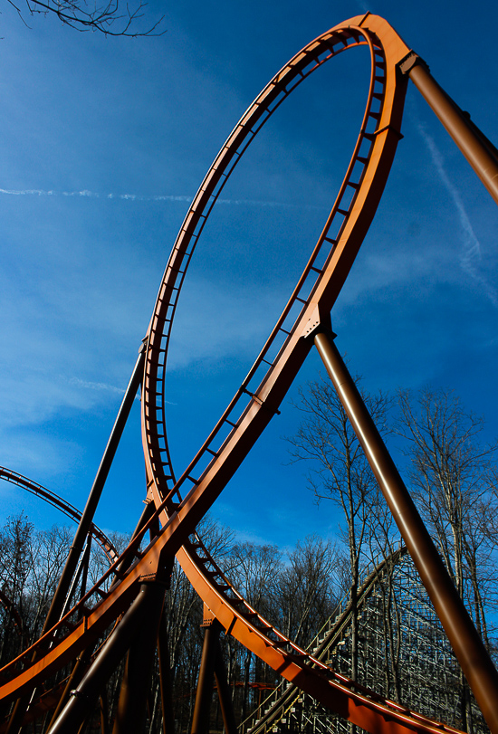 The Thunderbird Rollercoaster at Holiday World, Santa Claus, Indiana