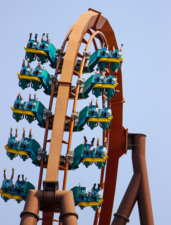 The Thunderbird rollercoaster at Holiday World, Santa Claus, Indiana