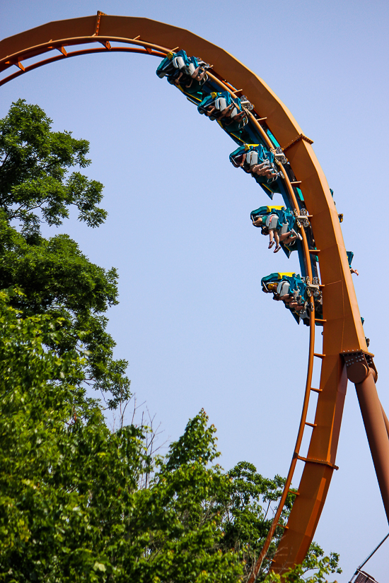 The Thunderbird rollercoaster at Holiday World, Santa Claus, Indiana