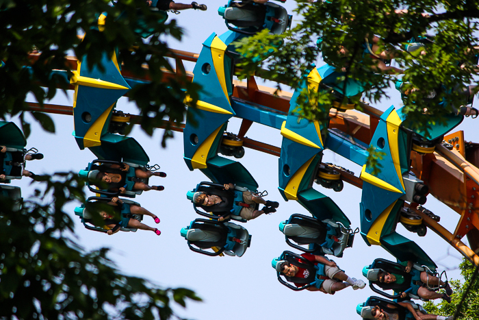 The Thunderbird rollercoaster at Holiday World, Santa Claus, Indiana