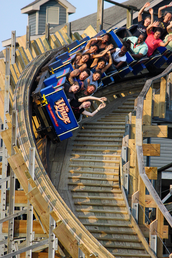 The Voyage rollercoaster at Holiday World, Santa Claus, Indiana