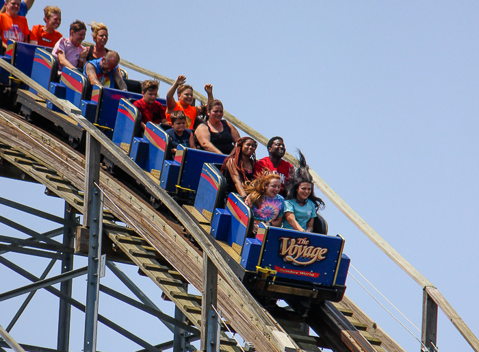 The Voyage rollercoaster at Holiday World, Santa Claus, Indiana