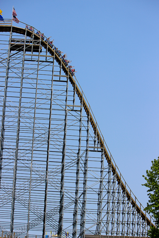 The Voyage rollercoaster at Holiday World, Santa Claus, Indiana