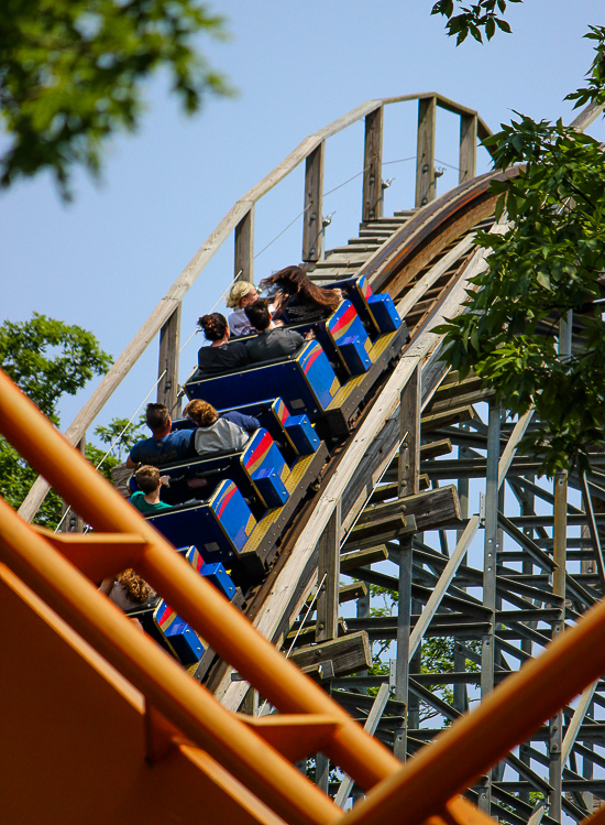 The Voyage rollercoaster at Holiday World, Santa Claus, Indiana