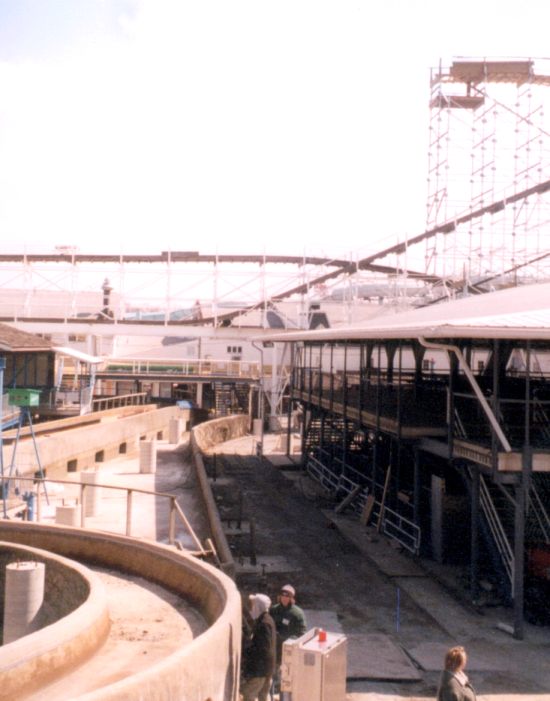 Cornball Express Construction Tour at Indiana Beach Amusement Resort, Monticello, IN