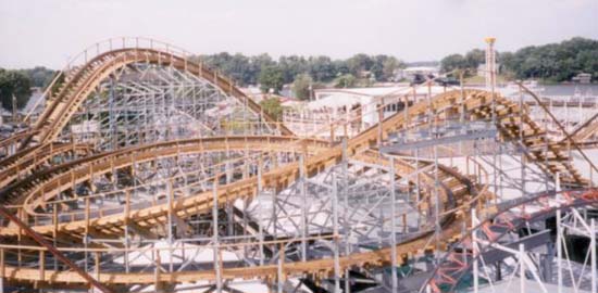 Negative G Indiana Beach 2001 Cornball Express Construction