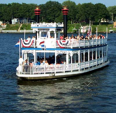 The Shafer Queen Excursion Boat at Indiana Beach, Monticello, Indiana