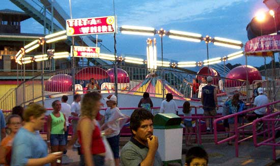 The Tilt-A-Whirl at Indiana Beach, Monticello, Indiana