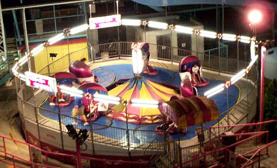 The Tilt-A-Whirl at Indiana Beach, Monticello, Indiana