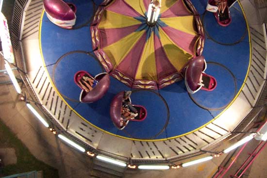 The Tilt-A-Whirl at Indiana Beach, Monticello, Indiana