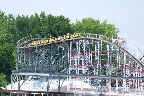 Cornball Express at Indiana Beach, Monticello, Indiana