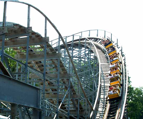 Cornball Express at Indiana Beach, Monticello, Indiana