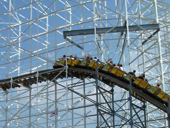 Cornball Express at Indiana Beach, Monticello, Indiana