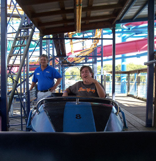 The Galaxi Roller Coaster at Indiana Beach Amusement Resort, Monticello, IN