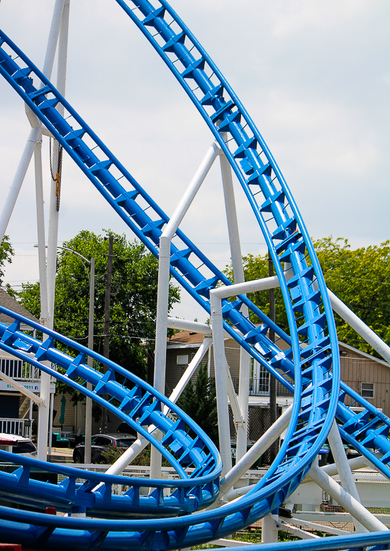 The American Triple Loop at Indiana Beach, Monticello Indiana