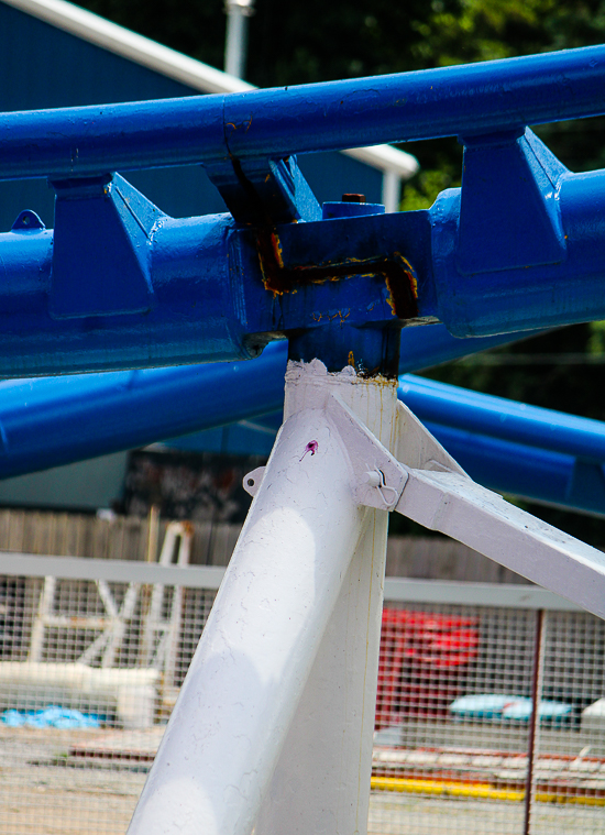 The American Triple Loop at Indiana Beach, Monticello Indiana