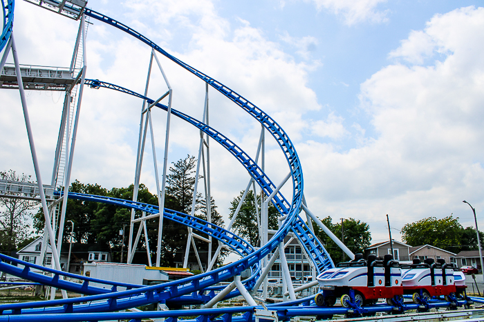 The American Triple Loop at Indiana Beach, Monticello Indiana