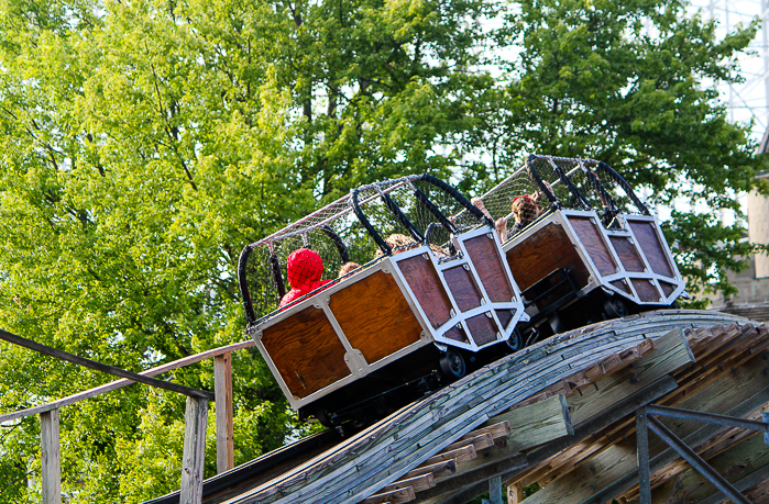 The Lost Coaster of Superstition Mountain at Indiana Beach, Monticello Indiana