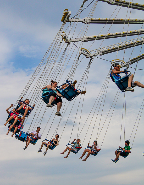 The All American Triple Loop at Indiana Beach, Monticello Indiana