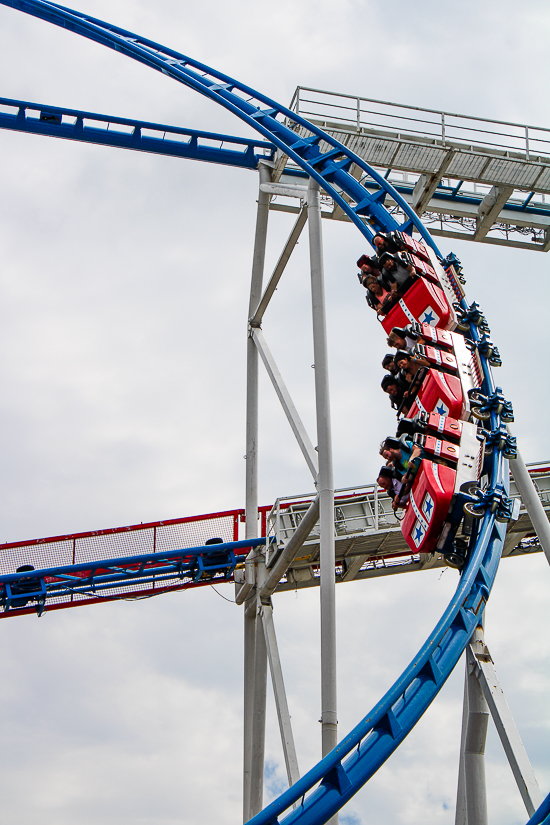 The All American Triple Loop at Indiana Beach, Monticello Indiana