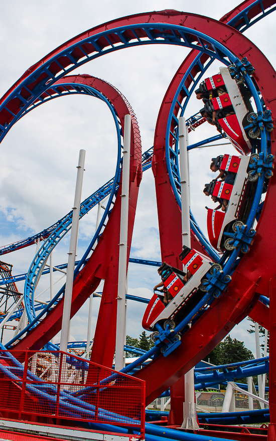 The All American Triple Loop at Indiana Beach, Monticello Indiana