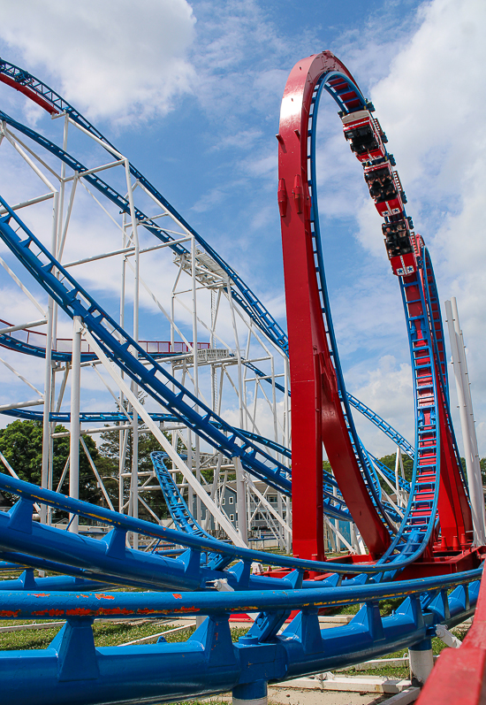 The All American Triple Loop at Indiana Beach, Monticello Indiana